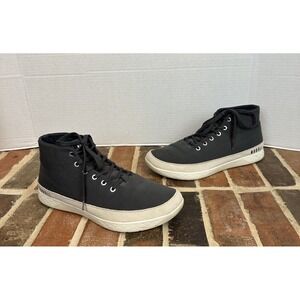 NOBULL  Mid Trainer Gray Canvas Lace Up Shoes Men's Size 13 Women's 14.5